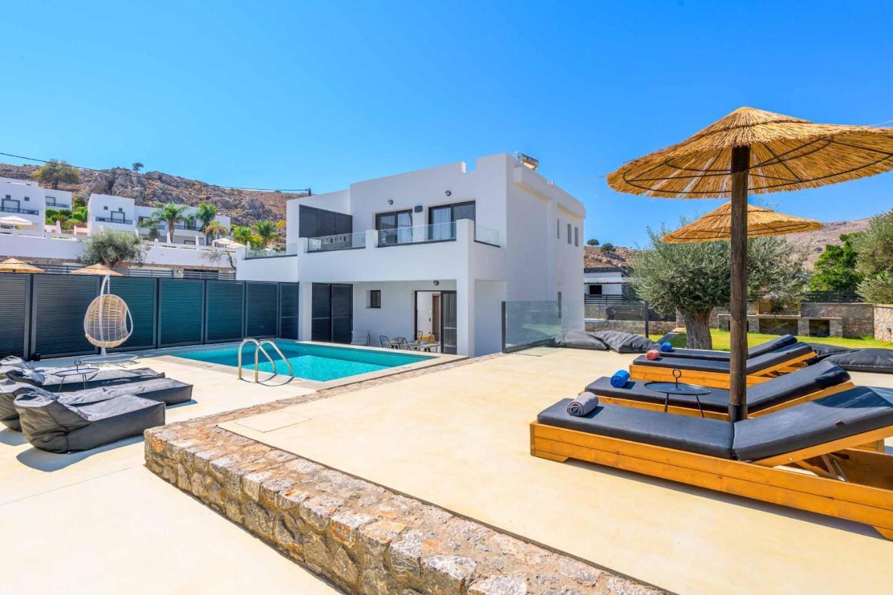 Vila Lambis Harmonia Líndos Exteriér fotografie